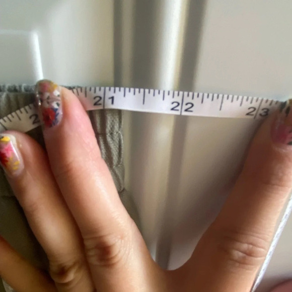 Talbots NWT Sage Green Flat Front Utility Pull On Shorts Athleisure Boho Sz 2X - Picture 8 of 10